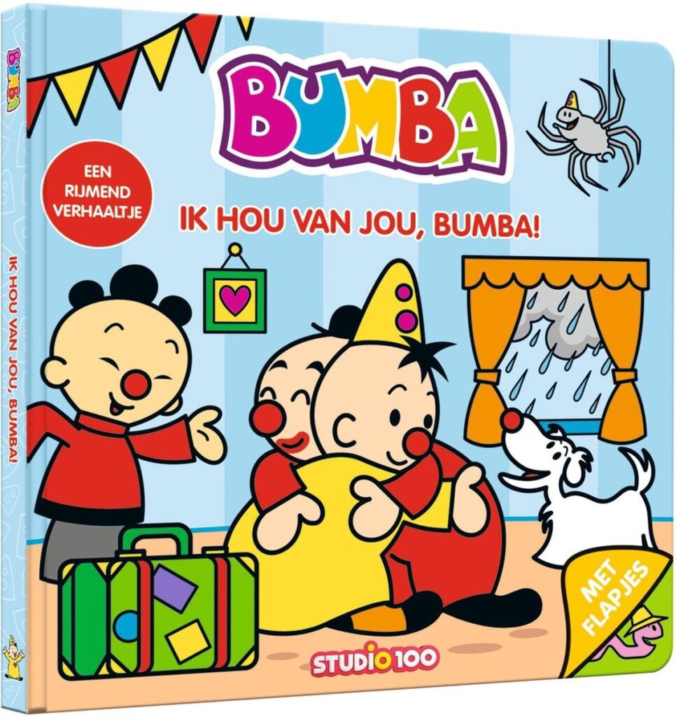 Bumba kartonboek met flapjes 0 -   Ik hou van jou, Bumba!