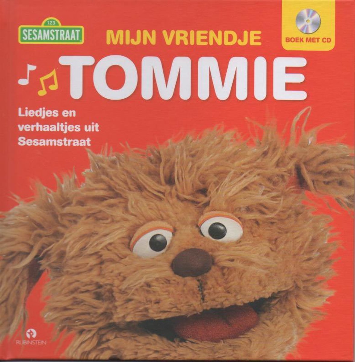 Sesamstraat - Mijn vriendje Tommie - Boek met CD