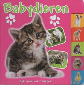Baby Kartonboek - Kijk, mijn lieve vriendjes Babydieren