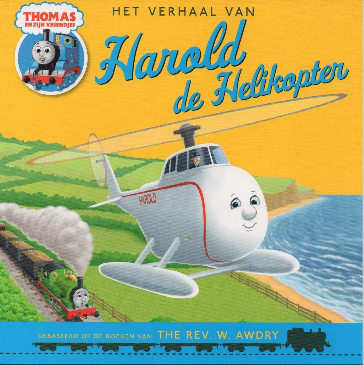 vraag naar Voorgevoel aflevering Thomas de Trein - Het verhaal van Harold de Helikopter | Kinderboekjes.nl
