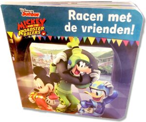 Disney : Mickey and the Roadster Racers racen met vrienden (kartonnen boekje)