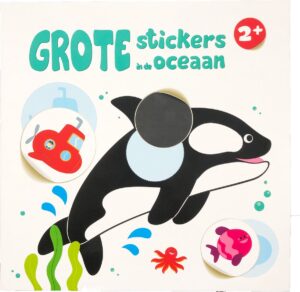 Grote stickers in de oceaan - Stickerboek