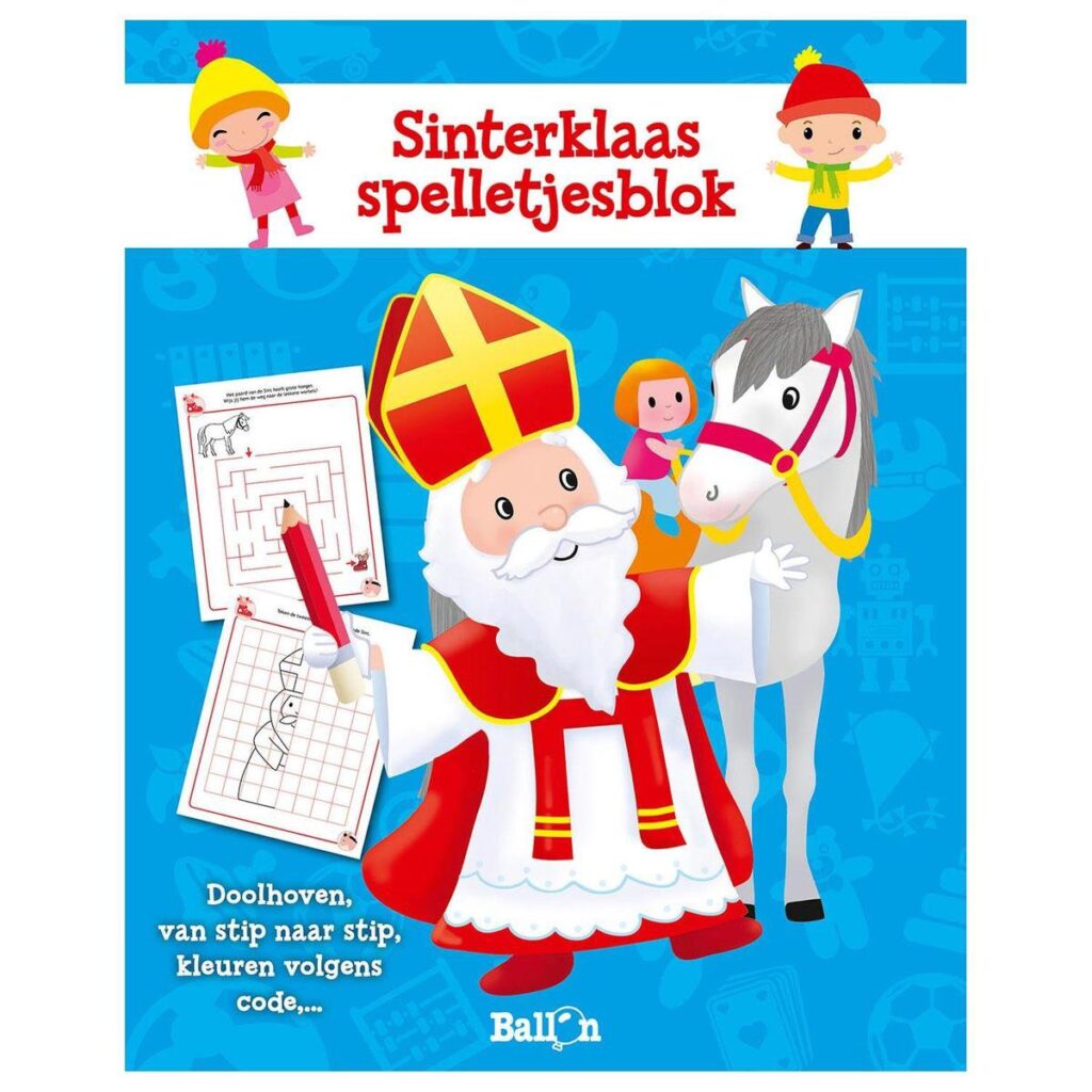 Dolle Sinterklaaspret (spelletjesblok)