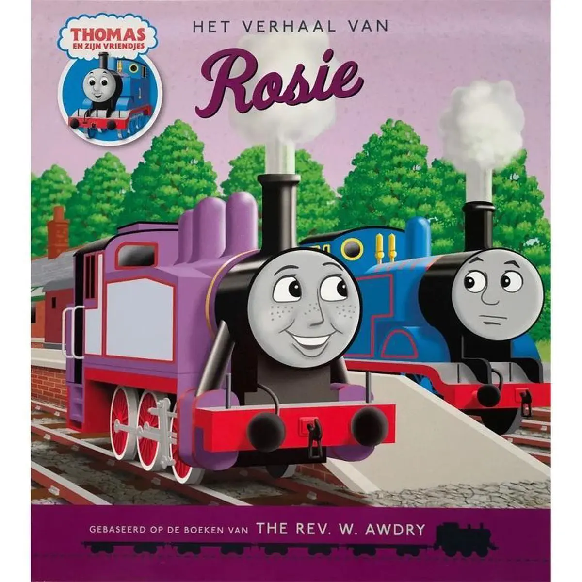 liefdadigheid Ga lekker liggen Luidspreker Thomas de Trein boek Rosie | Kinderboekjes.nl
