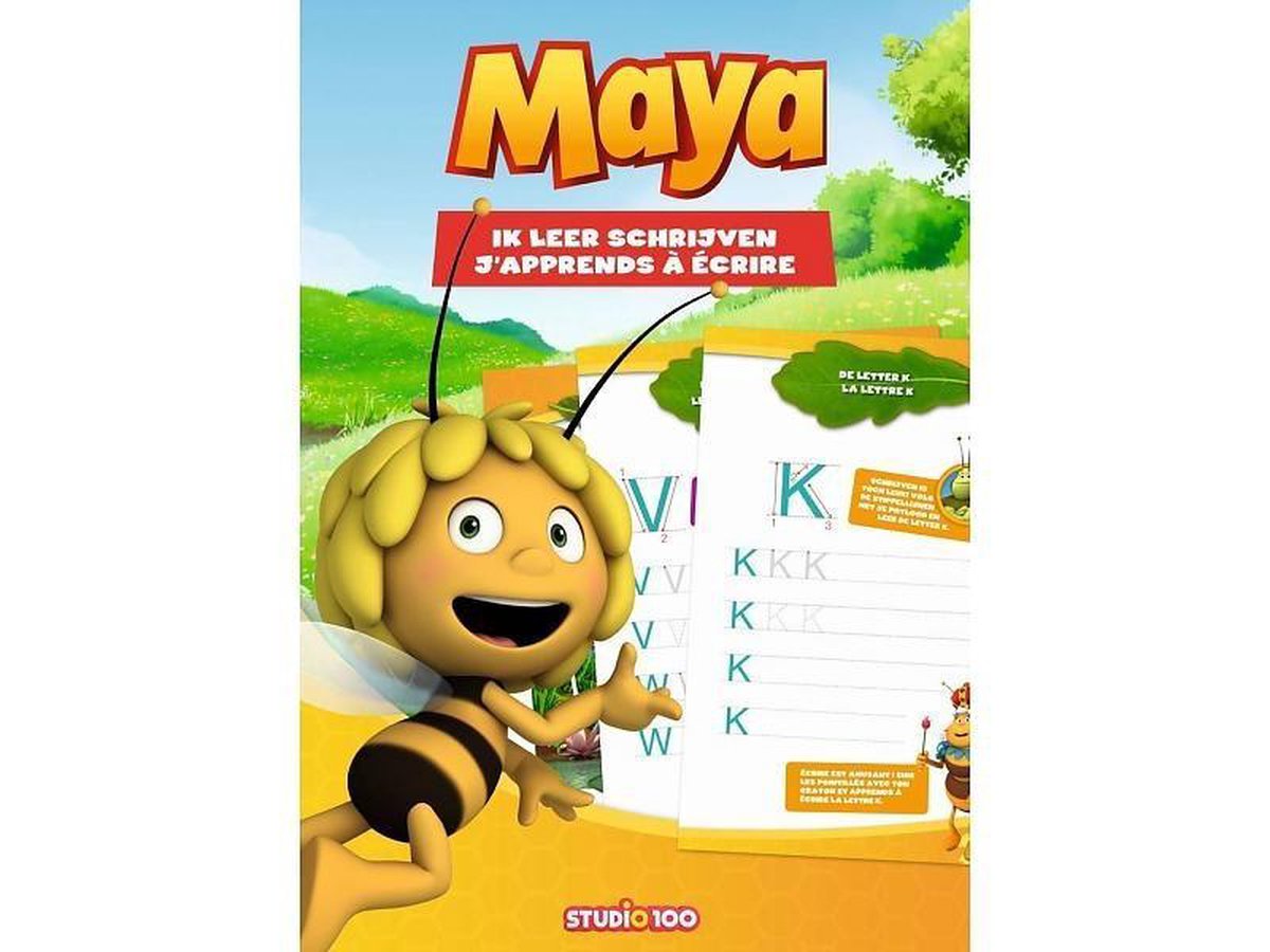 Maya : doeboek - ik leer schrijven / j'apprends à écrire
