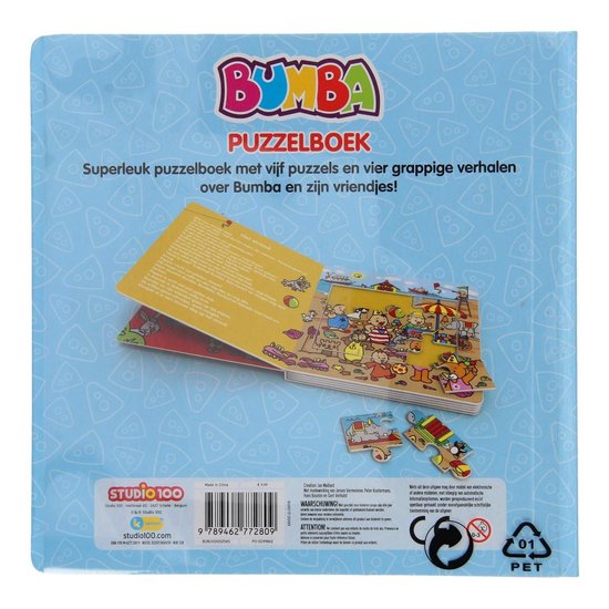 Bumba  -   Puzzelboek met leuke verhaaltjes