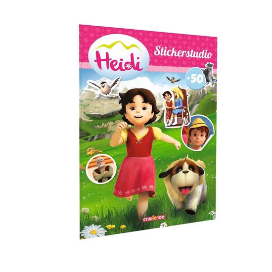 Heidi  Stickerstudio een stickerboek