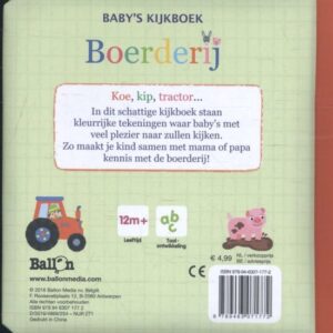 Eendjesreeks 0 - Baby's kijkboek: boerderij