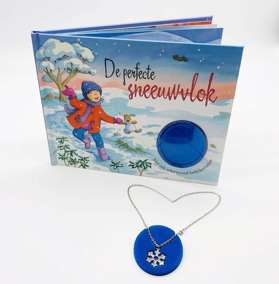 De perfecte sneeuwvlok - Boek + Gratis Ketting - Voorleesboek met harde kaft
