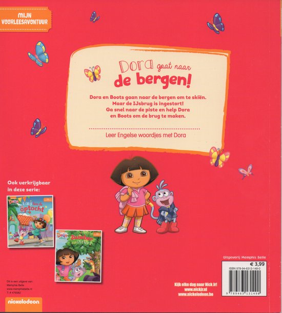 Dora - Dora gaat naar de bergen - Voorleesboek