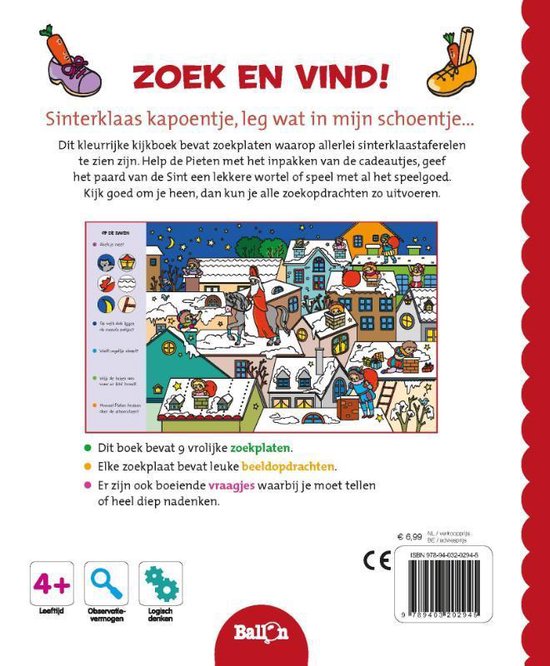 Zoek & vind Sinterklaas