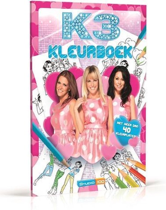 K3 - Kleurboek Roze Jurkjes