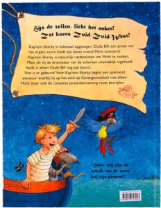 Kapitein Sharky en het gevangeniseiland - Voorleesboek - Harde kaft