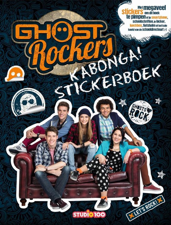 Studio 100 Ghost Rockers Stickerboek
