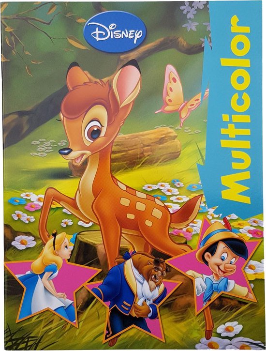 Disney Kleurboek Multicolor 210 X 297 Mm