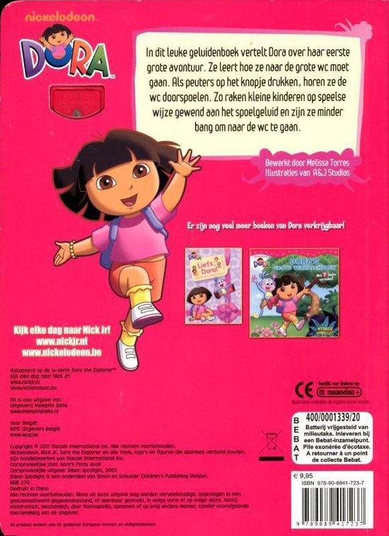 Dora  -   Dora op de grote wc
