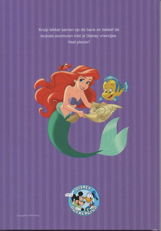 Disney Boekenclub - De Kleine Zeemeermin - Voorleesboek met harde kaft