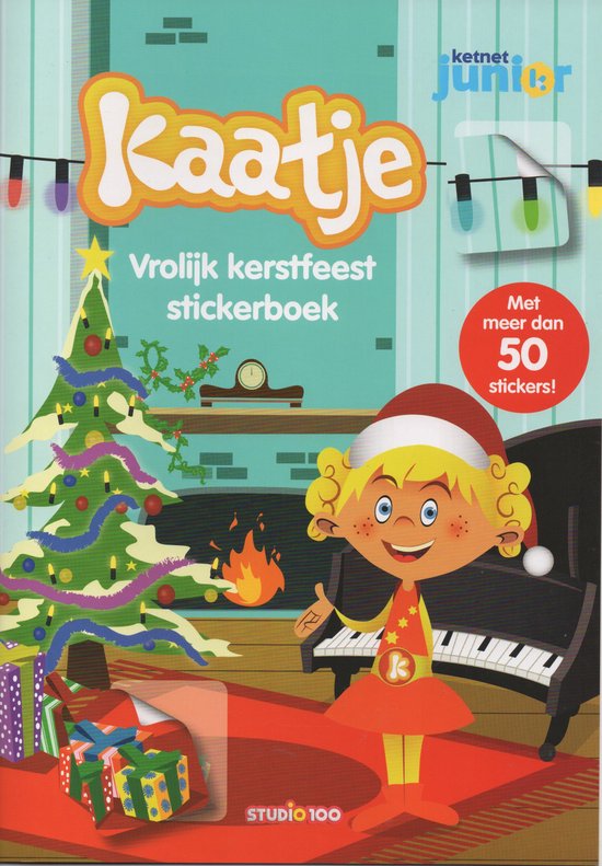 Kaatje - Kleurboek + Stickerboek - Kerstmis bundel
