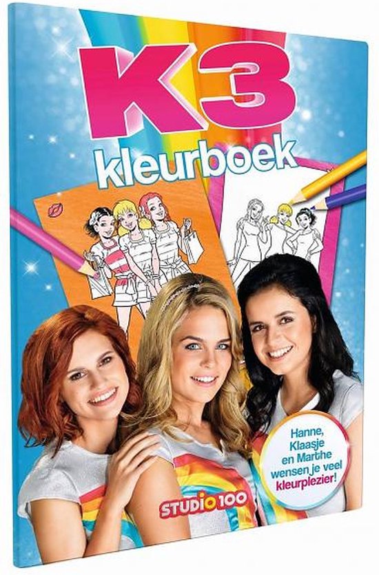 K3 kleurboek (met foto op cover)