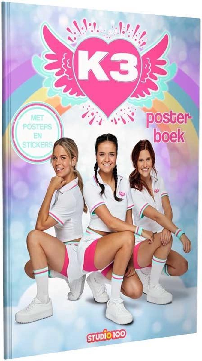 Studio 100 Posterboek K3 Meisjes 24 X 14 Cm Papier Roze
