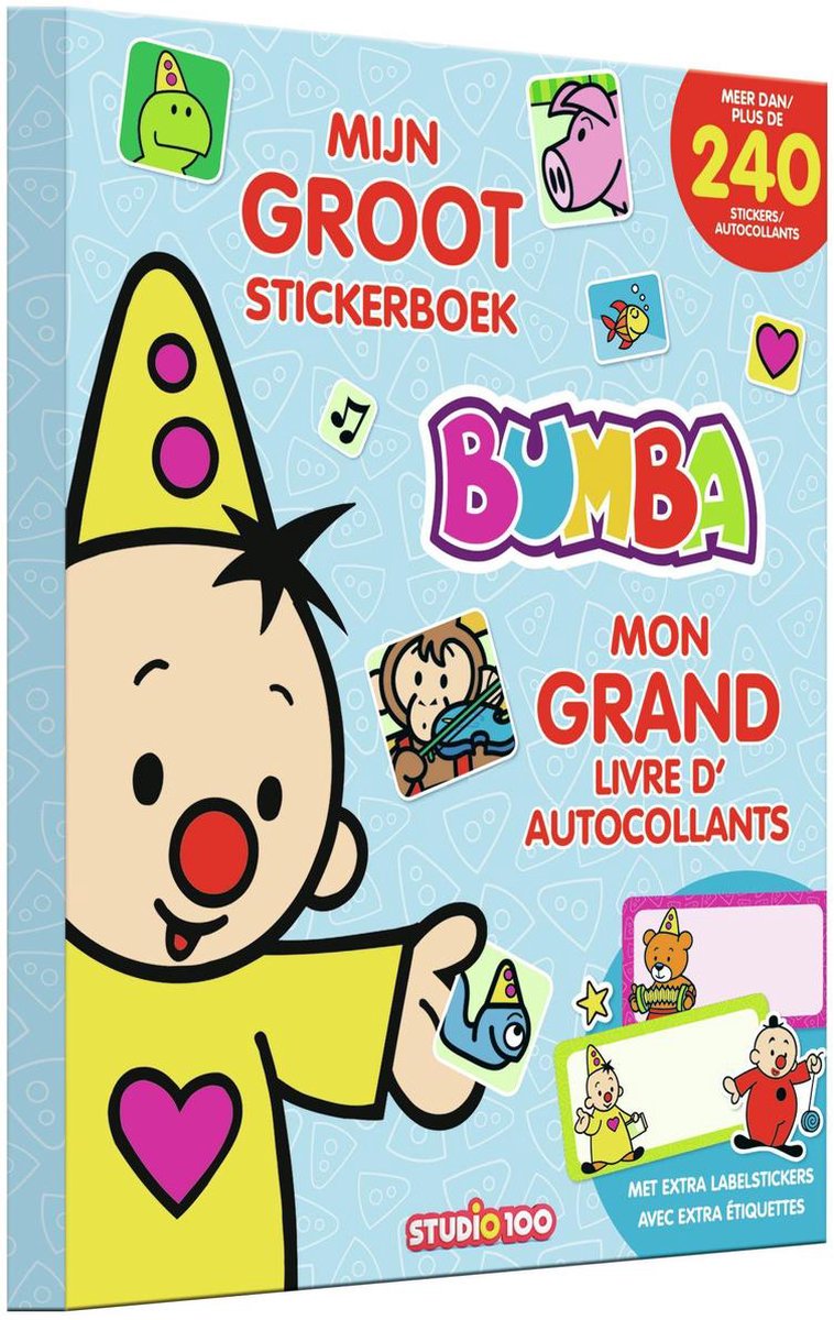 Stickerboek Bumba: mijn groot stickerboek (9%) (BO