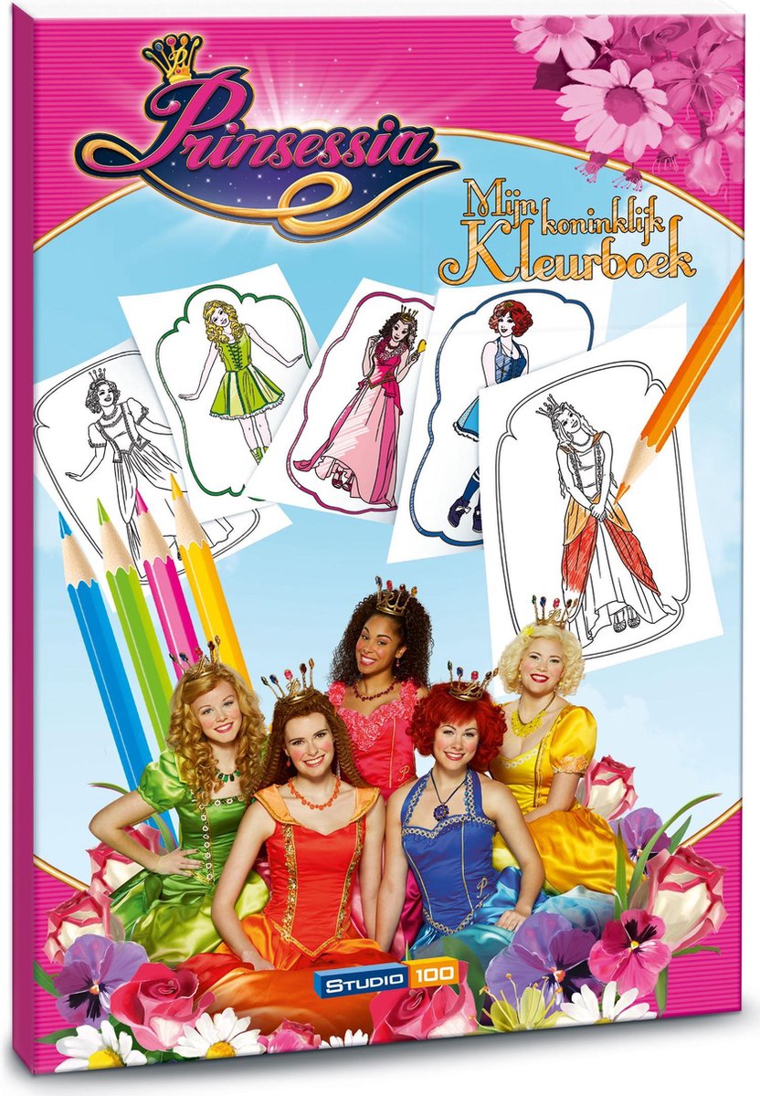 Prinsessia - Mijn koninklijk Kleurboek
