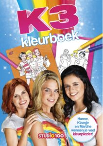 K3 kleurboek (met foto op cover)