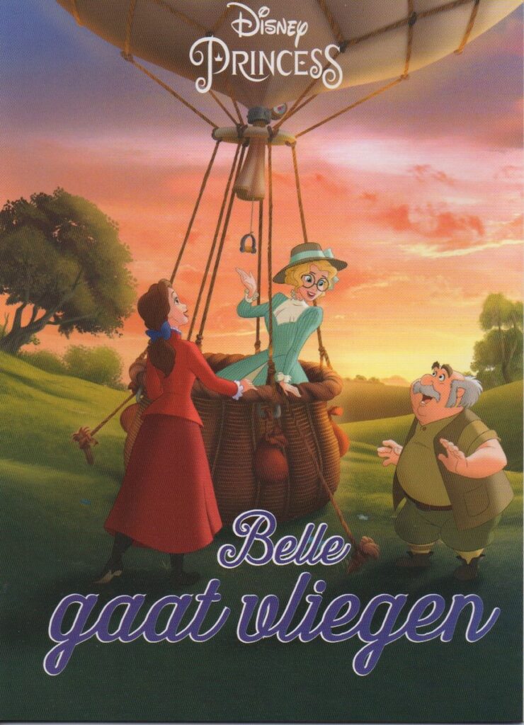 Disney Princess - Belle gaat vliegen - Softcover voorleesboek