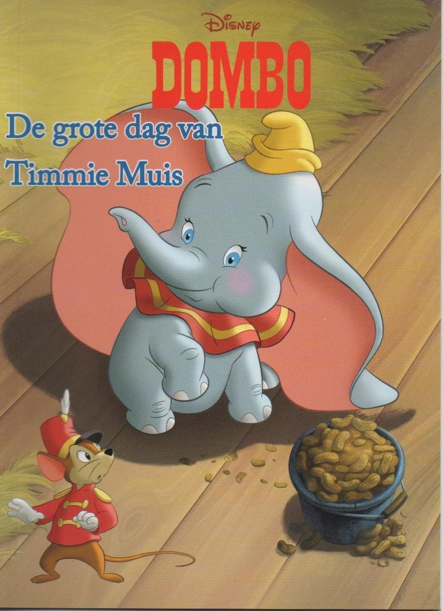 Zonder Saga Professor Dumbo - De grote dag van Timmie Muis - Disney voorleesboek - Softcover |  Kinderboekjes.nl