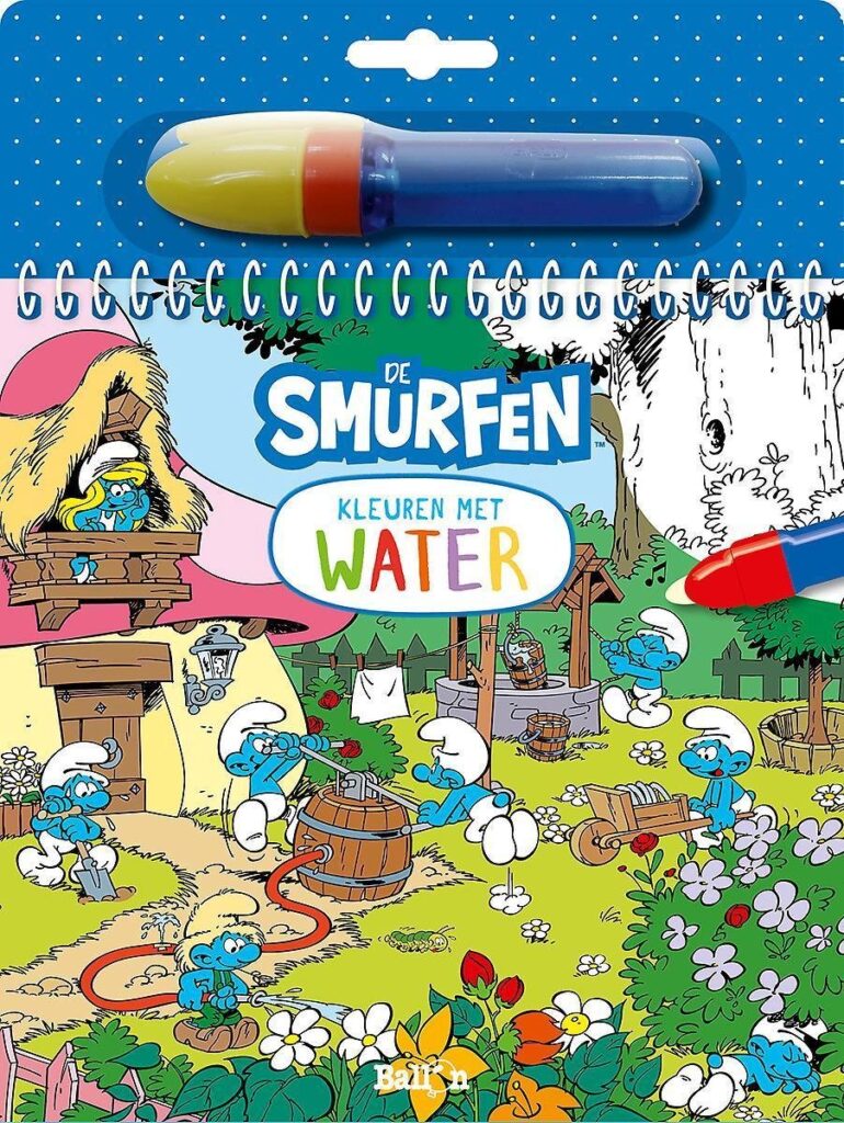 Ballon Media N.v. Kleuren Met Water 0 - Kleuren Met Water - De Smurfen