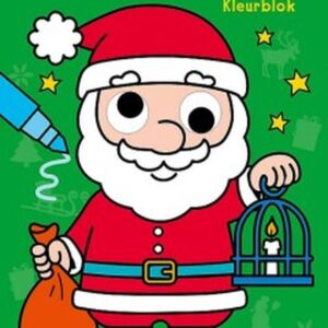 Kerstmis - Kleurblok (met bewegende oogjes)