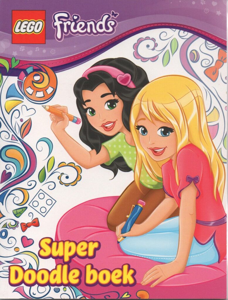 Lego Friends - Super Doodle boek - Kleurboek