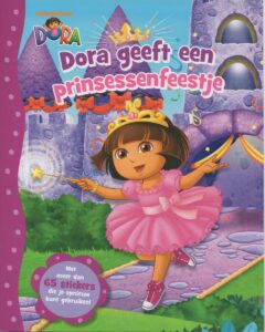 Dora - Dora geeft een prinsessenfeestje - Stickerboek met meer dan 65 stickers