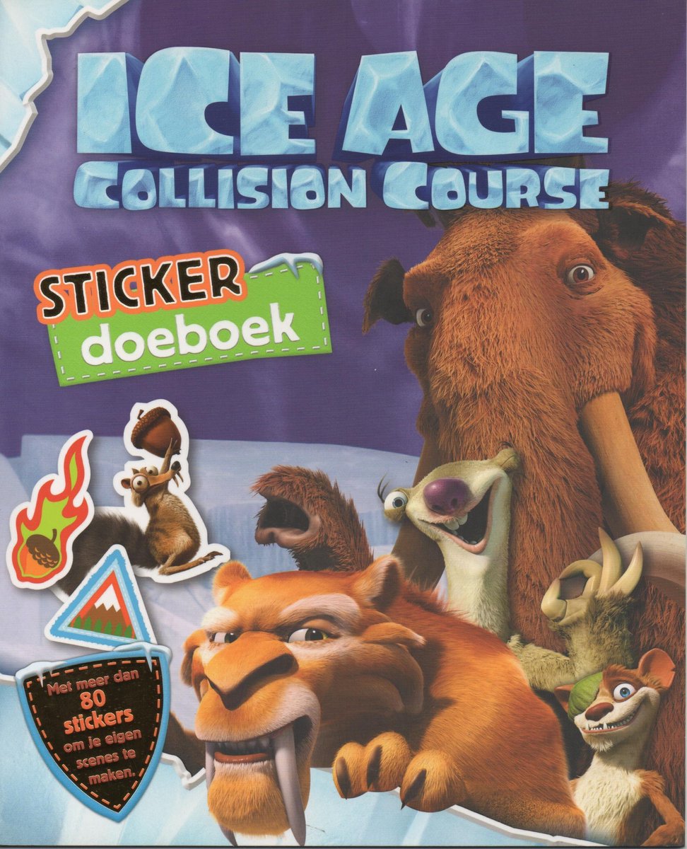 Ice Age - Sticker Doeboek - Collision Course - Met 80 stickers