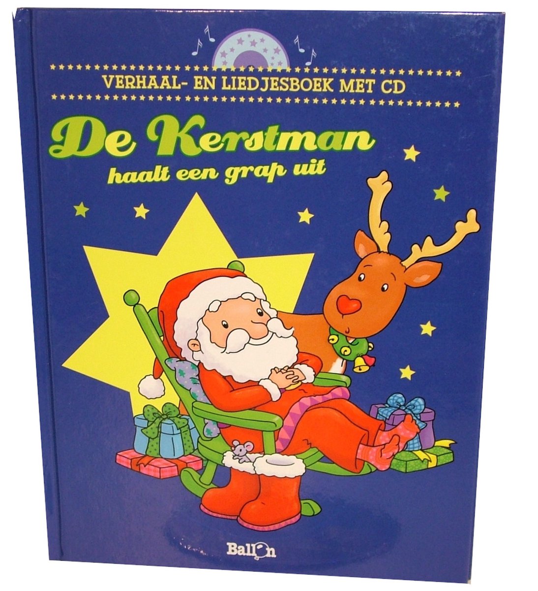 Ballon Verhaal- En Liedjesboek - De Kerstman Haalt Een Grap Uit