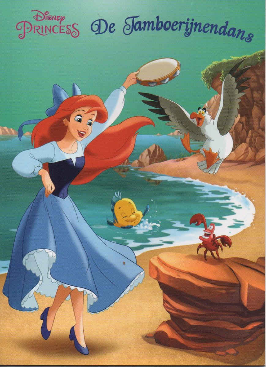 Disnep Princess - De Tamboerijnendans- Voorleesboek Softcover- Ariel