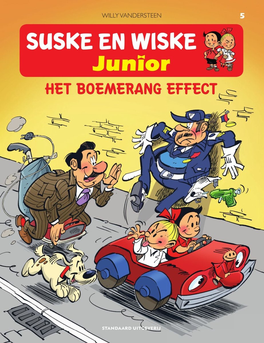 Suske en Wiske Junior 5 -   Het boemerang effect