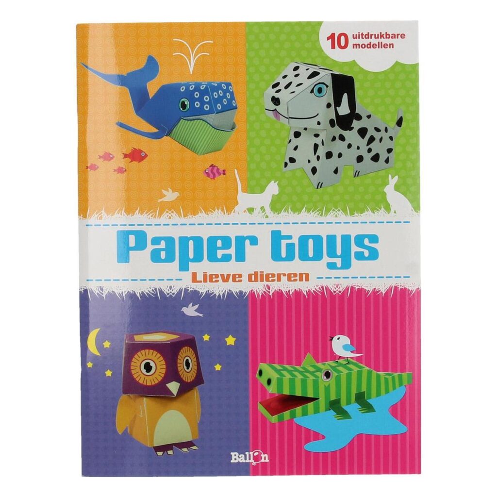 Paper Toys - Lieve dieren