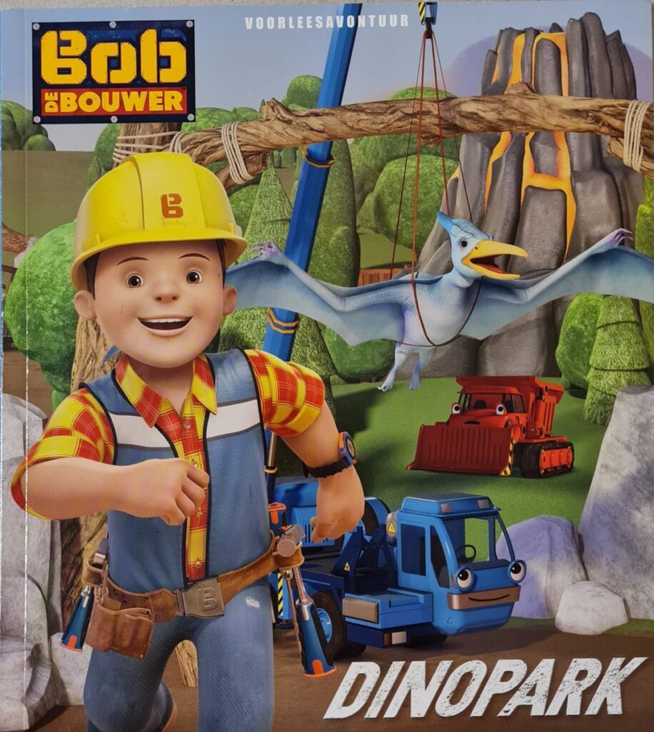 Bob de Bouwer - Dinopark - Softcover voorleesboek
