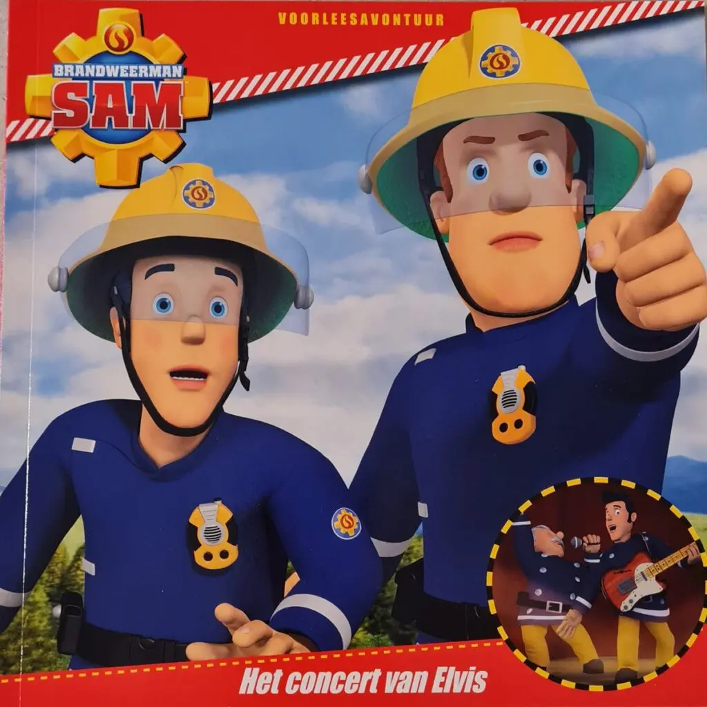 Lao passagier professioneel Brandweerman Sam - Het concert van Elvis | Kinderboekjes.nl