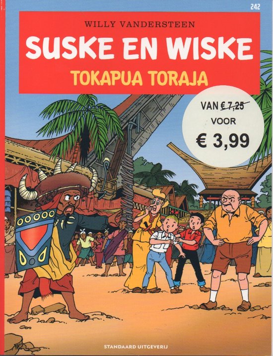 Suske en Wiske - Voordeelbundel van 5 Suske en Wiske stripboeken - Nummers: 242, 244, 310, 311 en 316 - Stripboeken voor kinderen en volwassenen