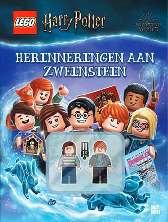 LEGO Harry Potter - Vakantieboek voor kinderen Voordeelbundel - 2 vakantie doeboeken met 3 LEGO poppetjes van Harry Potter - 6+ jaar