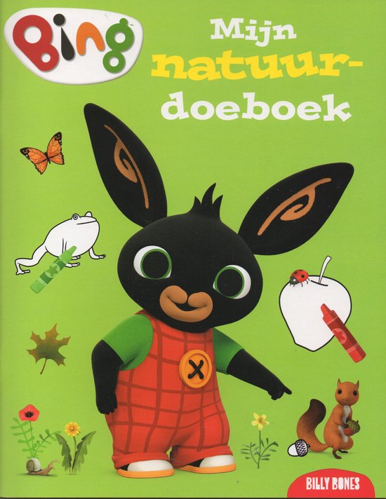 BING voordeelbundel - Vakantieboek voor kinderen - Natuur-doeboek + Plak- en Kleurboek van BING - 2 vakantie doeboeken - 3+ jaar