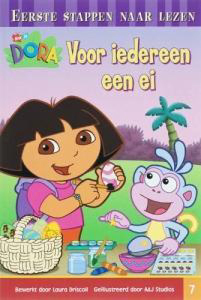 Dora - Volg De Sporen - Eerst stappen naar lezen|Dora - Voor iedereen een ei - Eerst stappen naar lezen