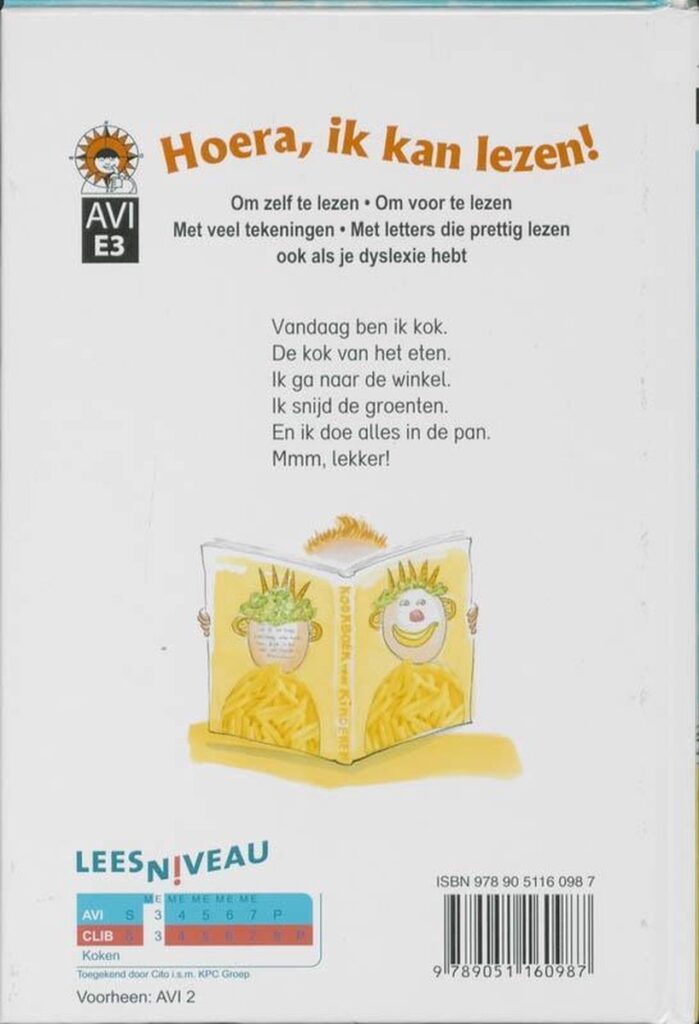 Hoera, ik kan lezen! - Baas van de keuken - AVI E3