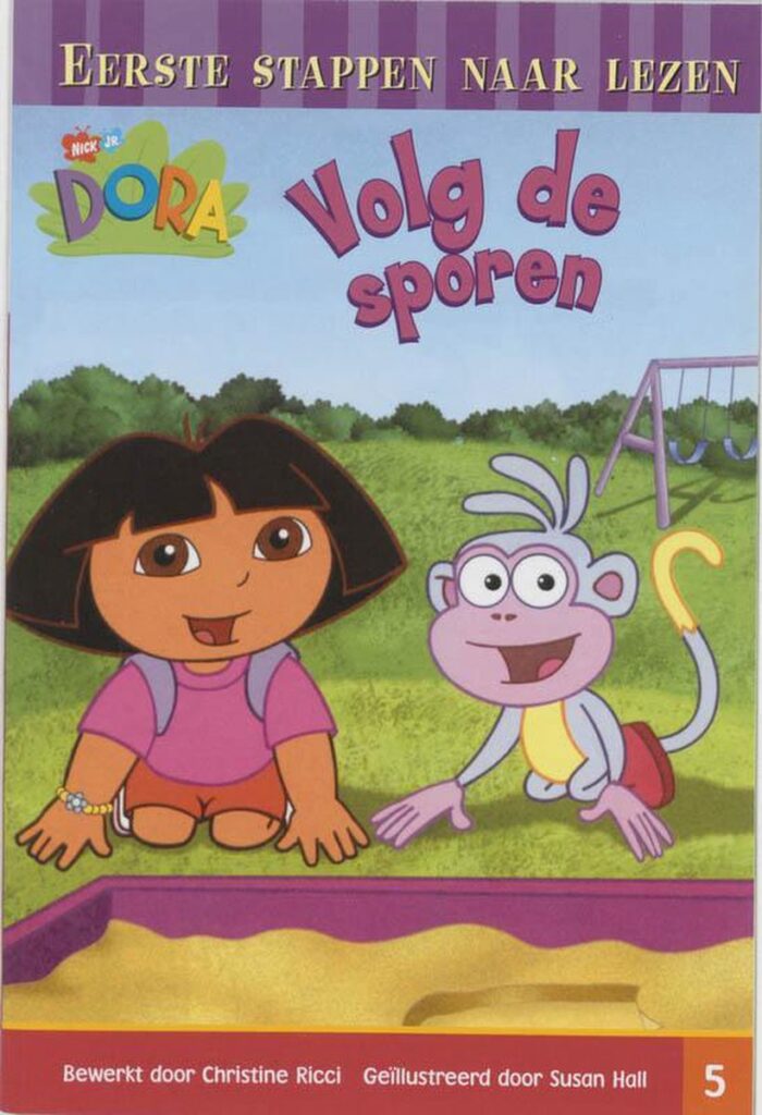 Dora - Volg De Sporen - Eerst stappen naar lezen