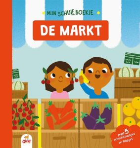 De markt - Schuifjesboek