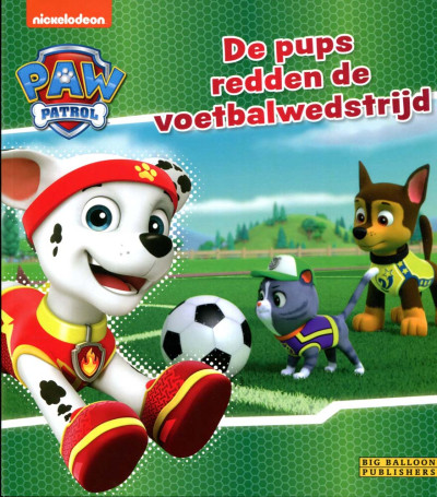 Paw Patrol - De pups redden de voetbalwedstrijd - Softcover