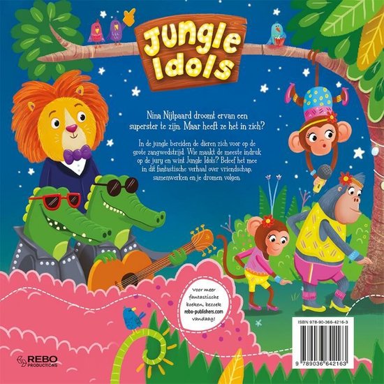Jungle Idols - prentenboek padded
