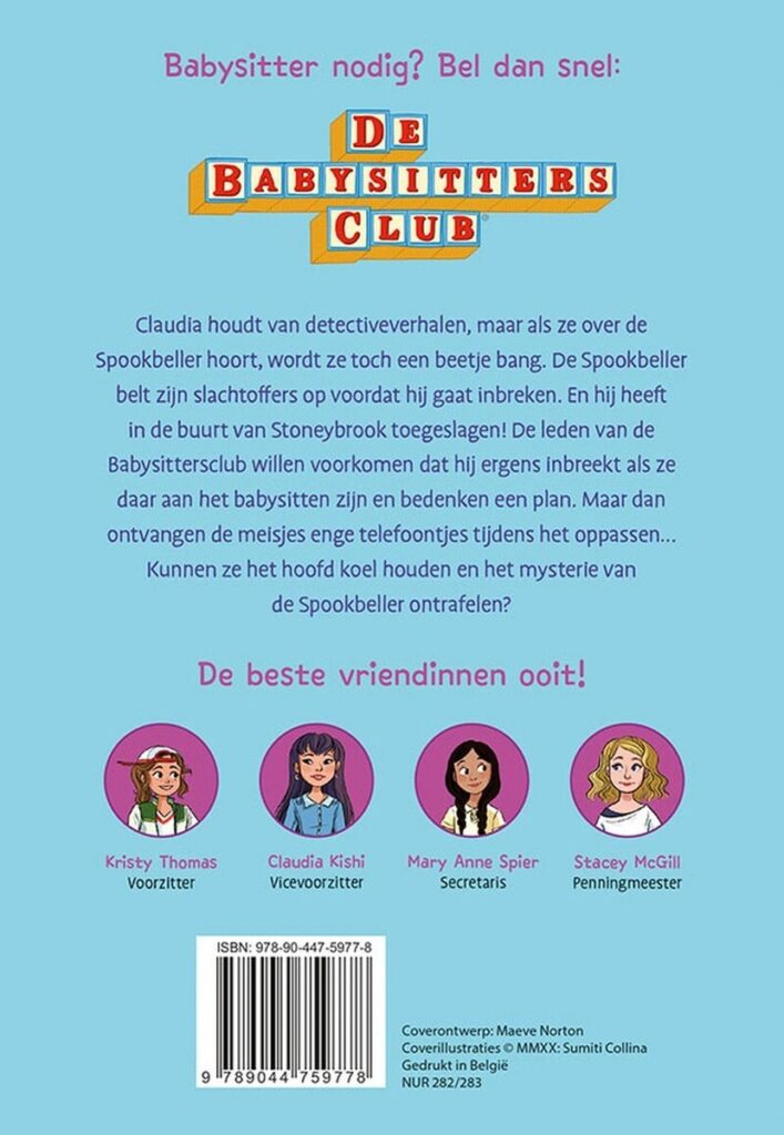 Babysittersclub - Claudia en de spooktelefoontjes